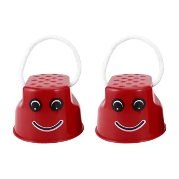 

OCDAY 7 Colors 1pc Walk Stilt Jump Toy Plastic Smile Face Pattern Children Outdoor Fun Sports Balance Training Toy Best Gift
