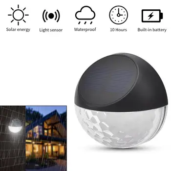

2/10pcs Outdoor Solar Lights Sensor LED Wall Lamp Garden Decoration White LED Security Light IP65 Waterproof Hanging Wall Lamps