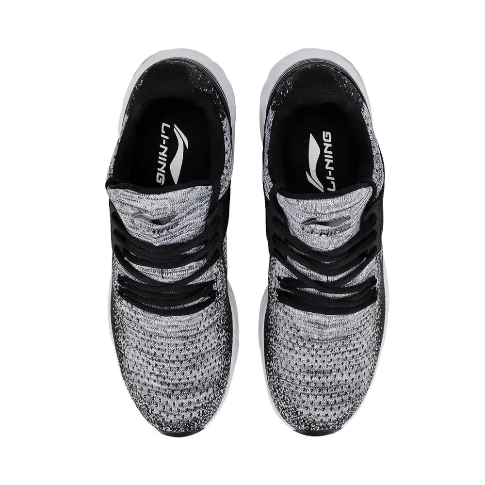 Мужские вязаные гелевые туфли Li Ning для повседневного ношения моно пряжа дышащая