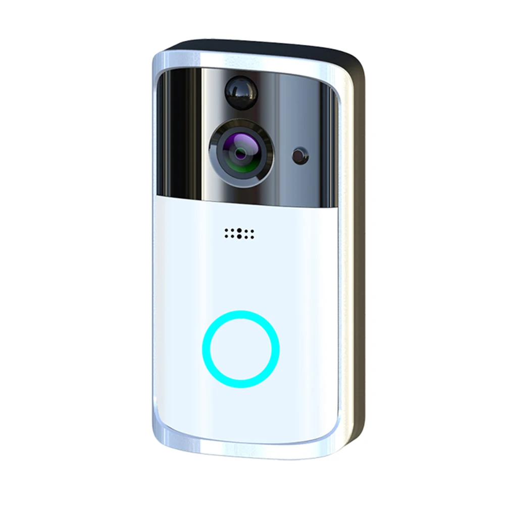 Wireless Doorbell Smart WiFi DoorBell IR Video Visual Ring CMOS Camera Million HD Intercom Remote Conrol Home Security Door Bell intercom with screen Door Intercom Systems