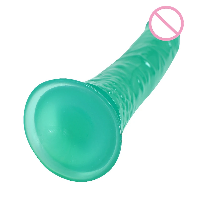 Эротический мягкий желеобразный фаллоимитатор реалистичный анальный пениса
