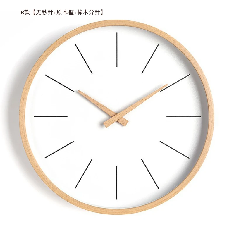 Wall Clock Modern Design Kitchen Simple White Watch For Living Room Reloj Cocina Luminova Bestselling Home Decoration GG50gz - Цвет: 4