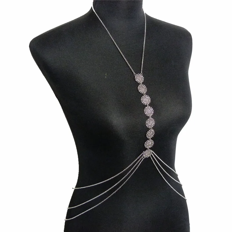 Новая модная бижутерия для пирсинга Сексуальная цепочка на талию для Бикини Жгут ожерелье цепочка для тела живота ожерелье s для женские украшения