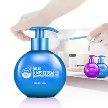 Прессованная пищевая Сода 220 г отбеливающая зубная паста свежее дыхание от неприятного дыхания пятна дыма