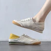 High Quality New Women's Shoes Soft Sole Comfortable Shallow Mouth Flats Shoes Two Wear Soft Leather White Shoes Women Free Ship 1