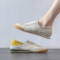 High Quality New Women's Shoes Soft Sole Comfortable Shallow Mouth Flats Shoes Two Wear Soft Leather White Shoes Women Free Ship 1