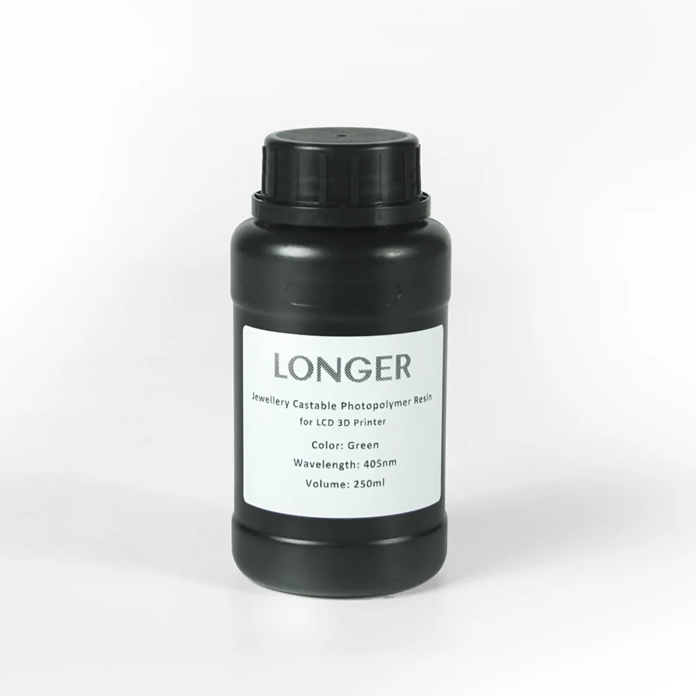 

Longer LCD Castable Resin for Orange Series SLA 3D Printer 250ml