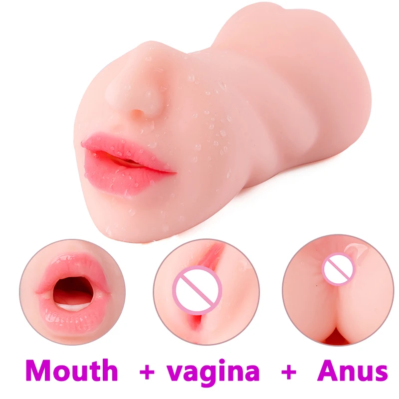 Male Masturbator Cup Artificial Vagina Mouthmake you very comfortable 3D Realistic Vagina Pocket Pussy Sex toys for Men 3
