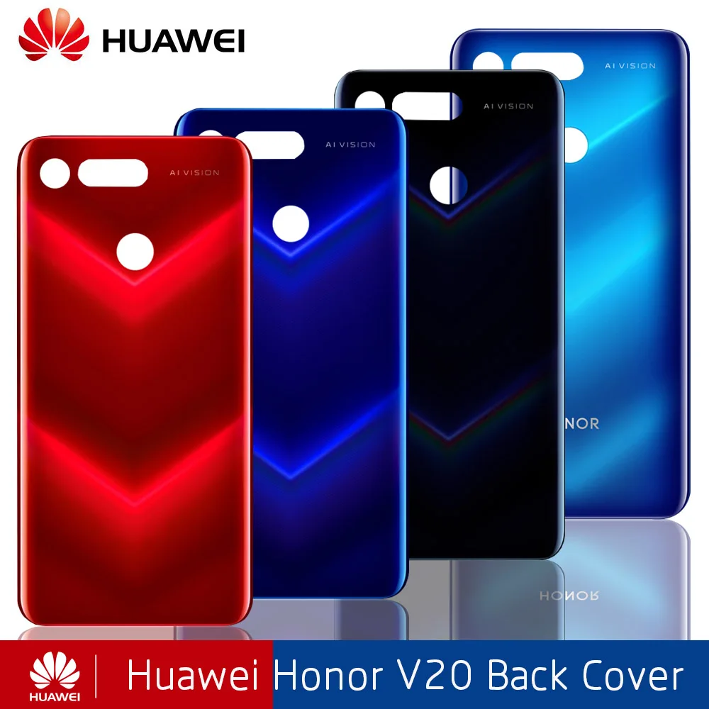 

NEW Back Glass Door Housing For Huawei Honor View 20 V20 Battery Cover Rear Panel Replacement 5 Colors