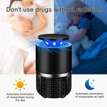 

Durable Electric Mosquito Killer Repellent Lamp Multi-functional Practical Photocatalysis USB Insect Zapper Light