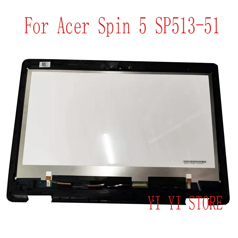  Original For Acer Spin 5 SP513-51 LCD Screen+Touch Digitizer Assembly FHD LQ133M1JW07 or B133HAB01.