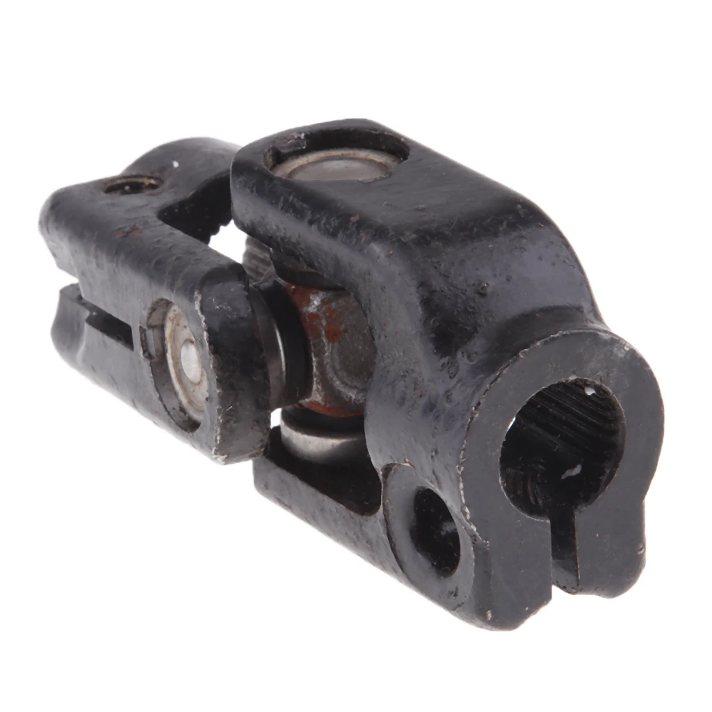 Black Heavy Duty Steering Coupler U-Joint for Motorcycle Pit Dirt Bike,Quad