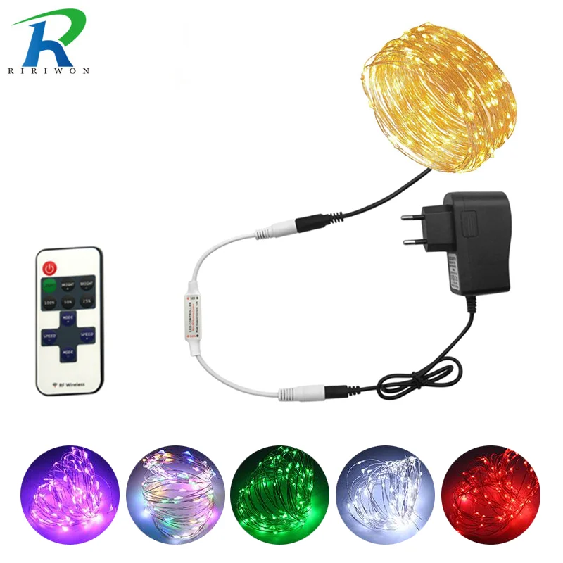 

LED String Lights Outdoor Copper Wire LED Light Garland Led String Lamp DC12V Waterproof Holiday Fairy Light For Party Wedding
