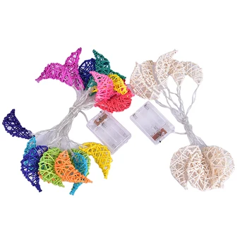 

New Beautiful 10/20 LED Moon String Lights Holiday Christmas Ramadan Wedding Decoration Fairy Lights