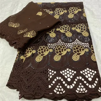 

Fashion African Garment Cotton Fabric 2020 Bazin Riche 7YARDS/PC DHL free shiping Guinea Brocade 14L081917