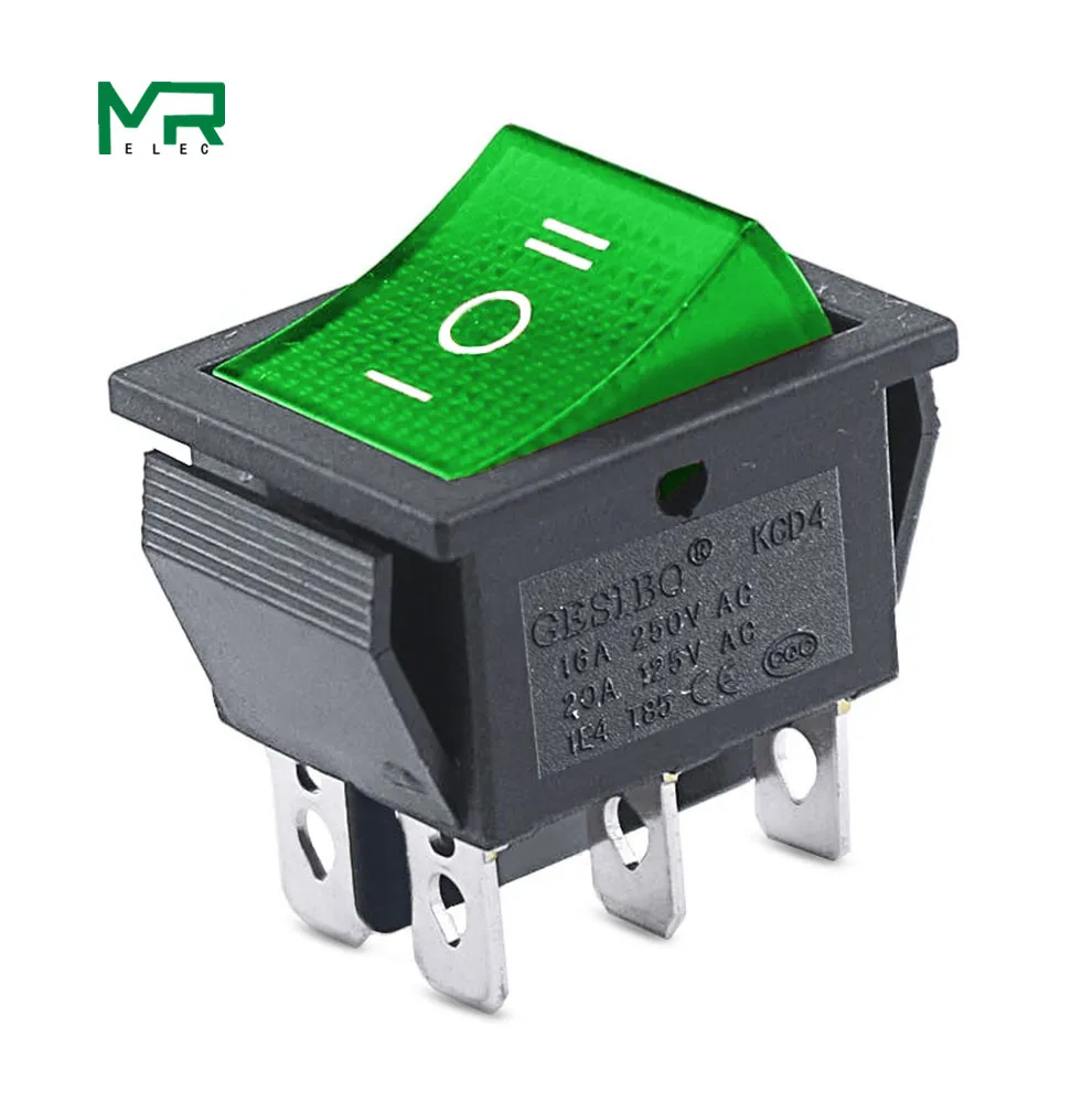 green ON-OFF-ON