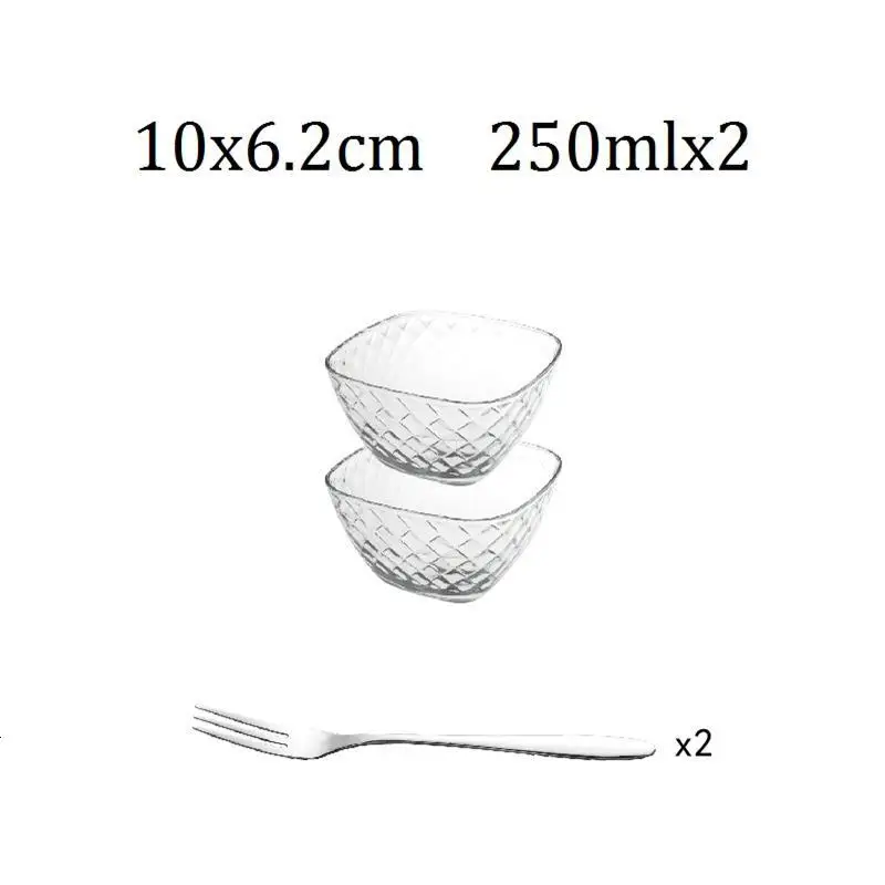 Version G Tazones контейнер для еды Saladier лапша Ramen обеденная тарелка Saladeira посуда Frutero столовая посуда Кухня Обеденный Бар стеклянная чаша - Цвет: Version G
