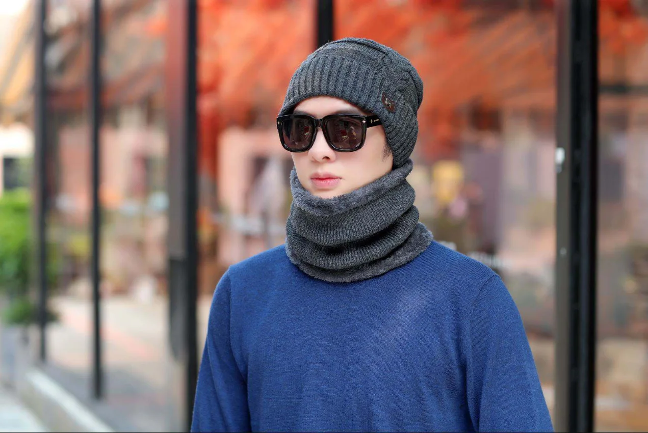 Новые зимние шапки Skullies Beanies, зимние шапки бини для мужчин и женщин, шерстяной шарф, шапки, Балаклава, маска, шапки, вязаные шапки
