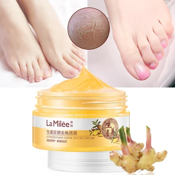 

Feet Care Ginger Essence Exfoliating Massage Cream Softening Scrub Foot Anti-dry Cream Feet Care Skin Repairing 110g