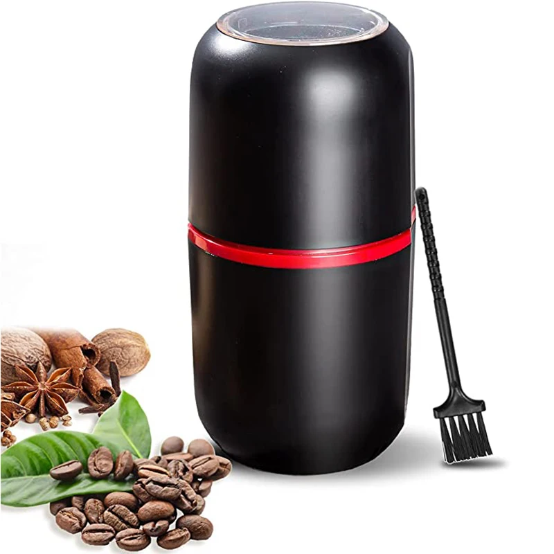 Mini Electric Coffee Grinder Multifunction Kitchen Salt Pepper Household Powerful Beans Herbs Spice Nuts Mill Machine | Бытовая техника