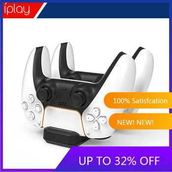 

Mini PS5 Controller Charger Dock Dual Type-C Charging Stand Station Cradle for Sony Playstation 5 PS5 Controller