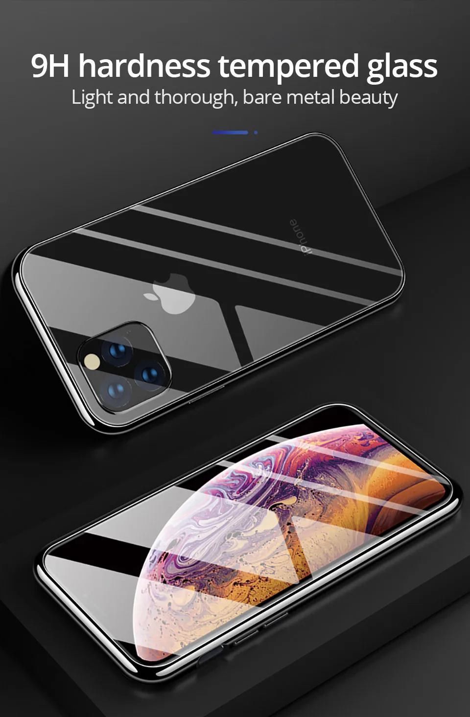 PZOZ металлический чехол с магнитной адсорбцией для iphone 11 pro max Все включено, чехол для телефона, чехол для iphone 11 противоударный чехол для мобильного телефона