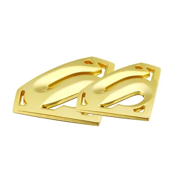 

3D Metal Emblem Car Styling Cool Funny Car Stickers Auto Superman Logo Badge Motorcycle Car Accessories