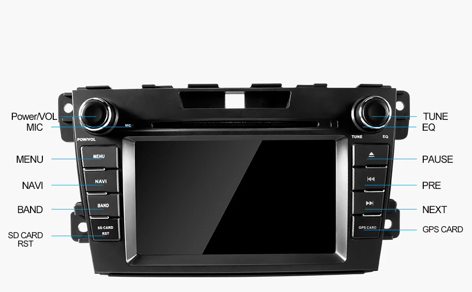 Discount Asottu android 9.0 car dvd  for Mazda CX-7 2008 2009 2010 2011 2013 2013 2014 2015  gps navigation radio video player 16