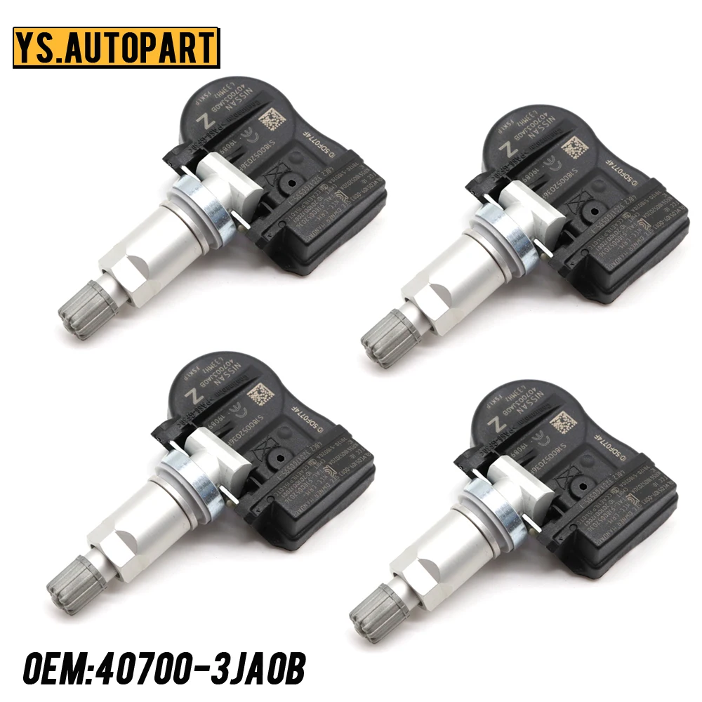 40700-3JA0A Автомобильный датчик TPMS для Infiniti Q50 Q60 Q70 2013- 433 МГц датчик давления в шинах 40700-3JA0B