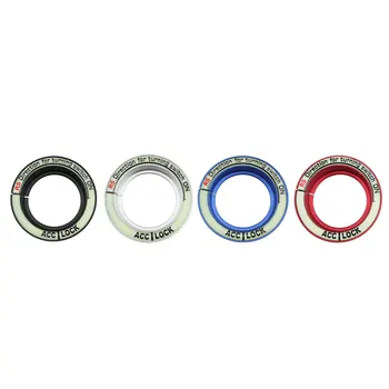 

Luminous Aluminum Alloy Ignition Key Ring Switch Cover Interior Accessories For Ford Focus 3 MK3 MK4 Kuga Everest Accessory