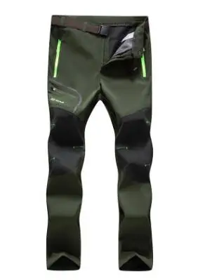 Лыжные брюки для сноуборда, зимние ветрозащитные брюки для мужчин и женщин, водонепроницаемые ветрозащитные теплые треккинговые лыжные штаны для велоспорта - Цвет: 9