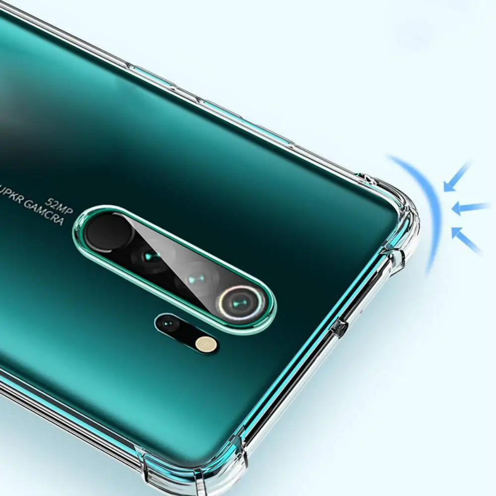 Для Red mi Note8 Pro Чехол прозрачный защитный противоударный чехол из силикона или ТПУ чехол Xiaomi mi A2 A3 Lite 9T Pro Red mi 5Plus 6A 7A K20 Примечание 8 7 6 5 Pro задняя крышка