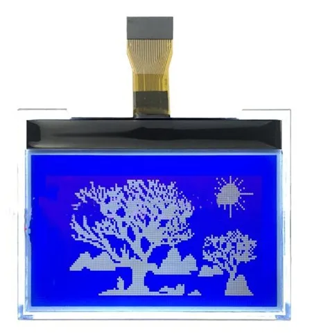 Blue Display 20PIN COG 12864 ЖК-экран ST7567 Привод IC синий/белый подсветка - Цвет: Blue Display