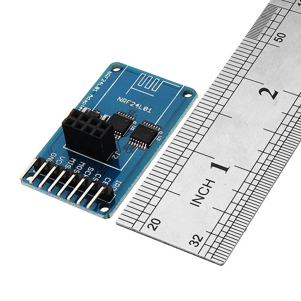 2,4 ГГц беспроводной приемопередатчик NRF24L01 модуль адаптера 3,3 V/5 V совместимый для Arduino