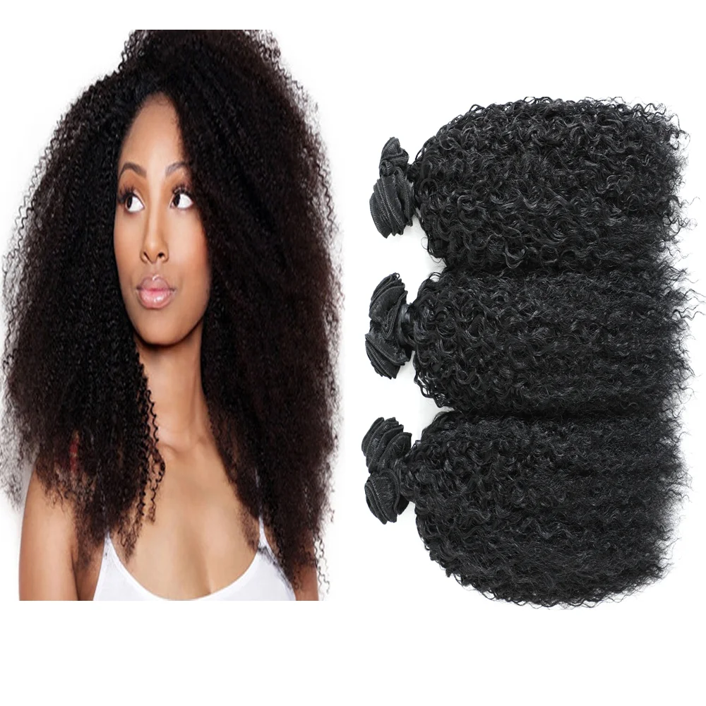 Image Beauty Afro Kinky Curly Hair 16inch 6 Bundles Lot Synthetic