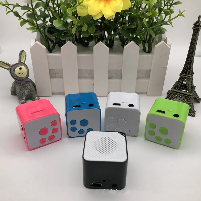Портативный мини MP3 музыкальный плеер Поддержка 16 GB tf-карта Фирменная Новинка Динамик кампании MP3 музыкальный плеер Встроенный динамик