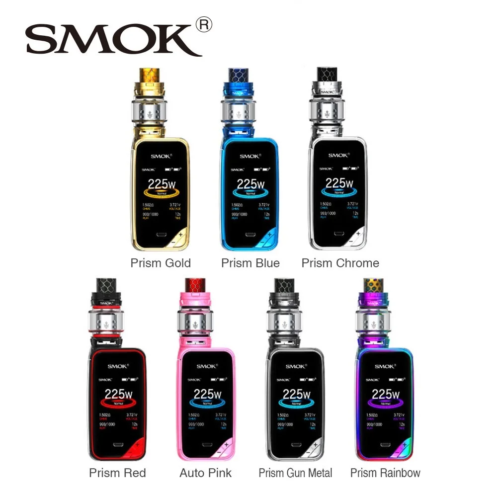 SMOK X-Priv 225 Вт TC Vape Kit с 8 мл/2 мл TFV12 Prince Atomizer Fit Q4/X6/T10 Core Mod Box X Priv vs Luxe Kit/Drag 2 | Электроника