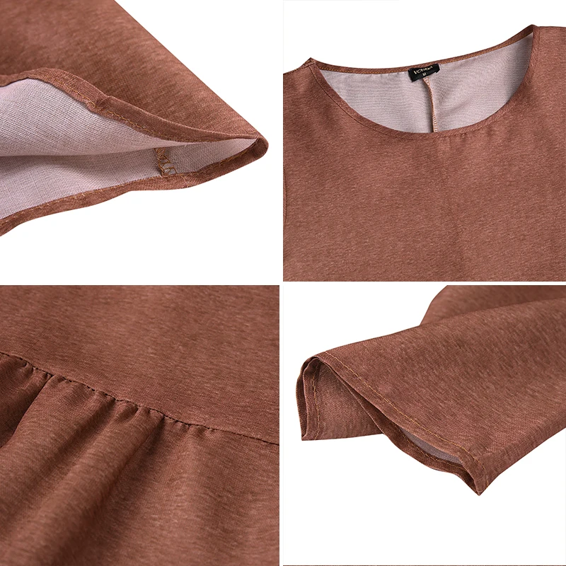 Винтажное Макси-Платье, богемное, сексуальное, Vestidos VONDA, женские, повседневные, с круглым вырезом, вечерние платья, осеннее платье, Femme размера плюс, сарафан