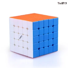 Mofangge Qiyi Valk5 M 5x5x5 Magnetic valk 5m Stickerless Magic Cubo Speed VALK 5 M Black Valk5M Cubos Magico