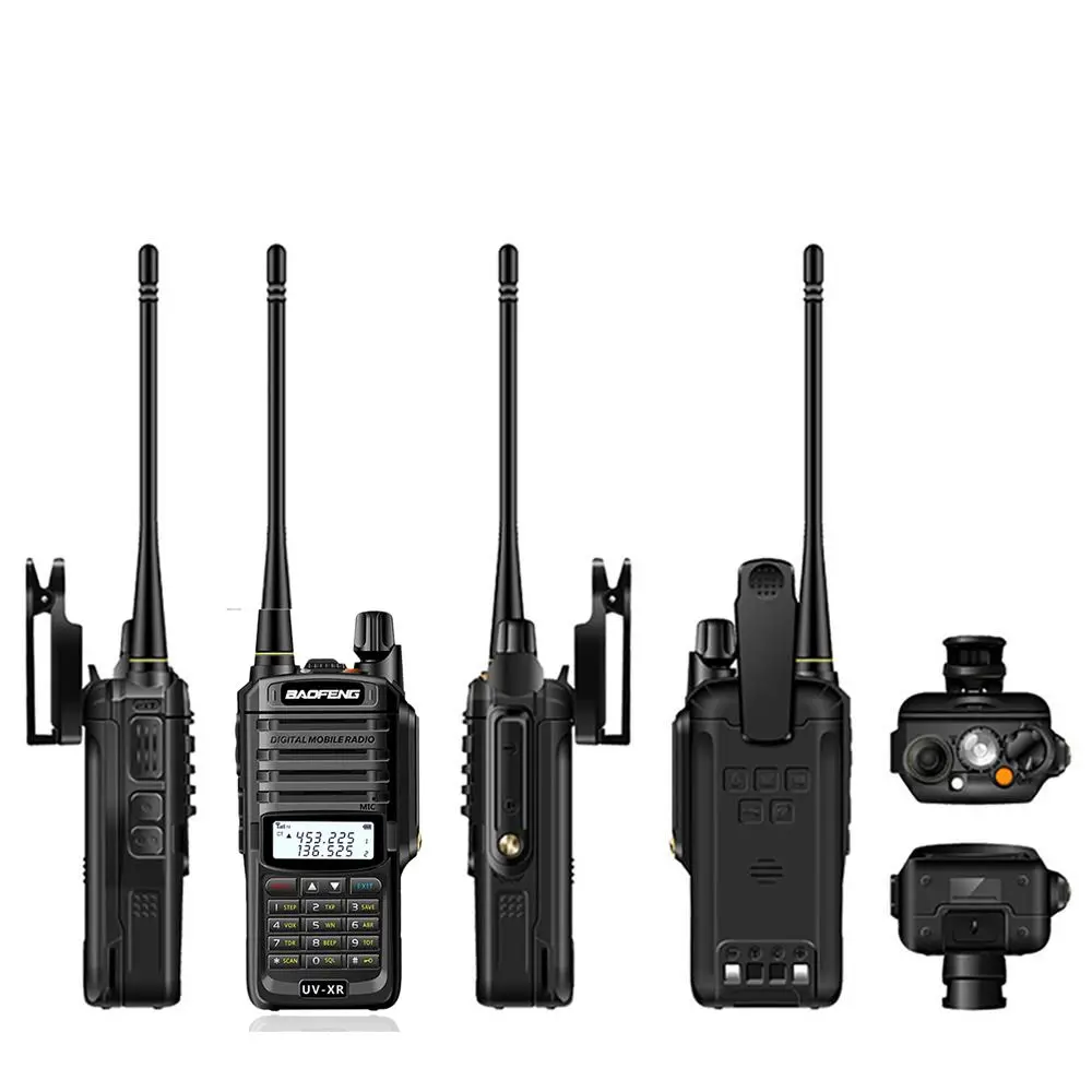 Baofeng UV-XR uv-9r uv9r плюс Водонепроницаемый иди и болтай Walkie Talkie 10 Вт мощное радио CB Портативный 10 км дальность двухстороннее радио