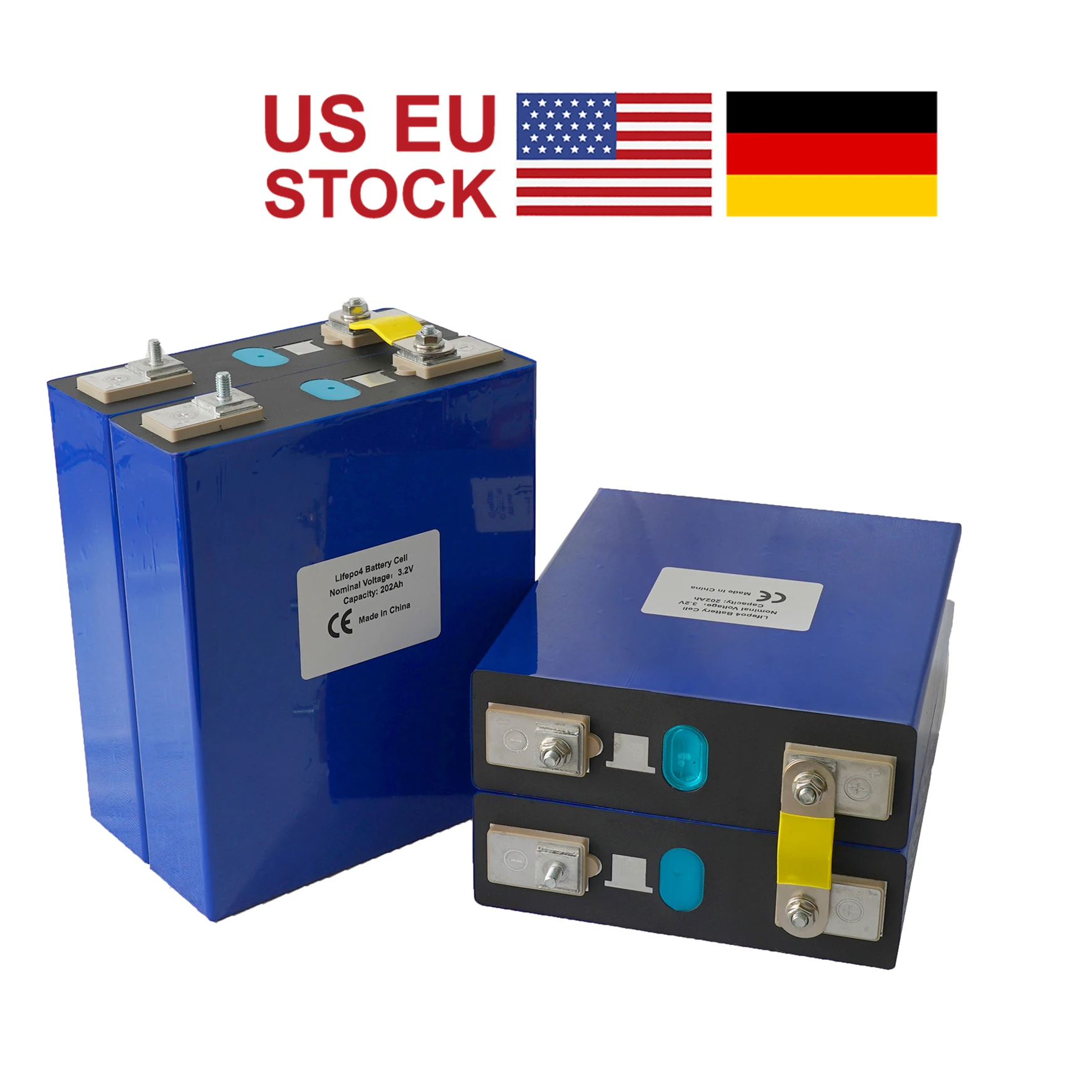 Batería Lifepo4 de V, 200Ah, 4 uds, célula de aluminio, litio, hierro, fosfato Solar, no 100Ah, 120Ah, 150ah, EE. UU., libre de impuestos, entrega rápida - AliExpress Productos electrónicos