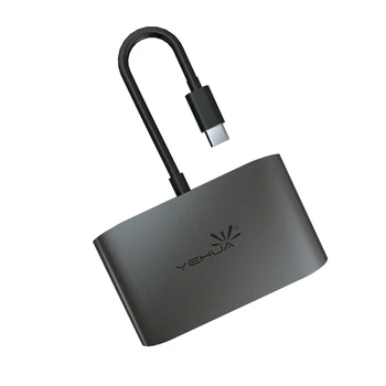 

YEHUA TC20Y Type-C to HDMI 4K VGA USB-C Charging USB 3.0 Hub Adapter