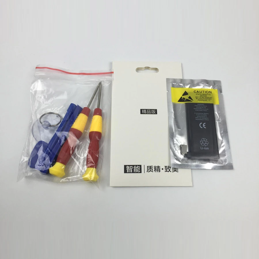 PINZHENG Оригинальная батарея для телефона iPhone 4S реальная емкость 1430 мАч с набором инструментов наклейка запасная батарея