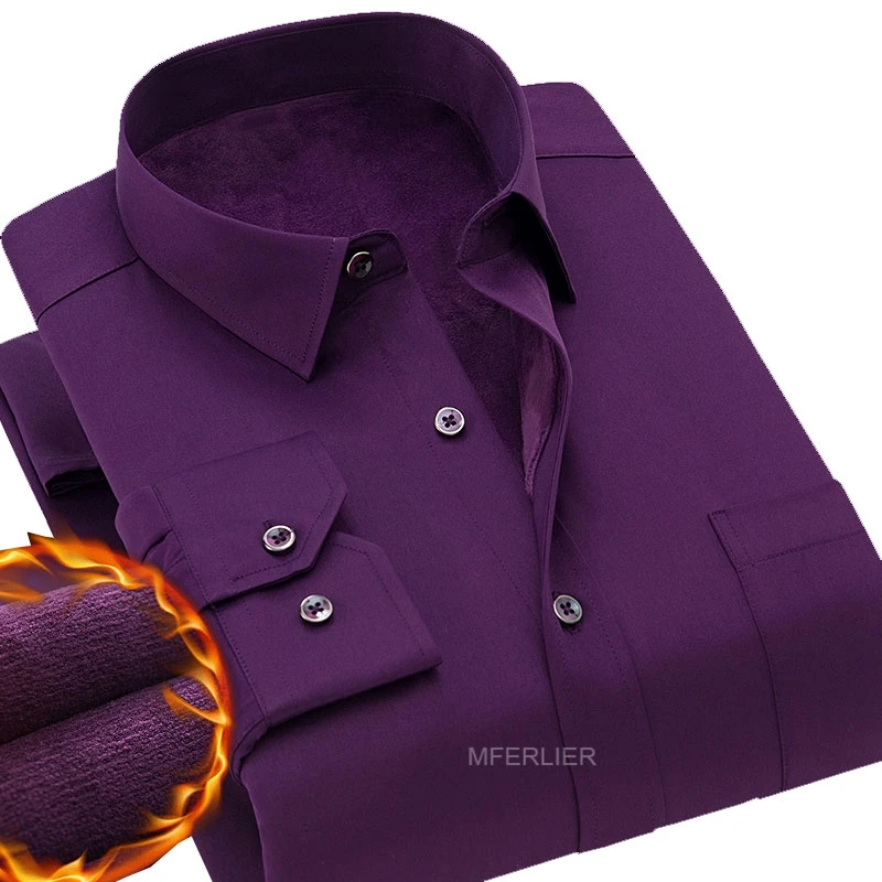 Осенне-зимняя флисовая Мужская рубашка 5XL 6XL 7XL 8XL 9XL 10XL бюст 154 см Теплая мужская рубашка 5 цветов