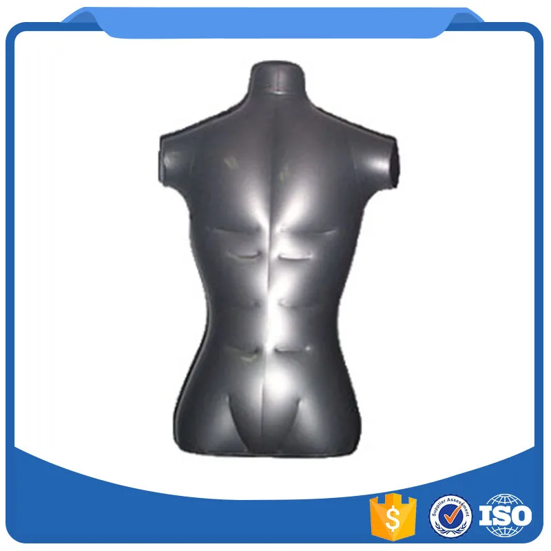 

PVC a er si zhuang Inflatable Upper Body Top Grade Male Model Men'S Wear Clothes Display Shelf Figure Model Showcase Tool