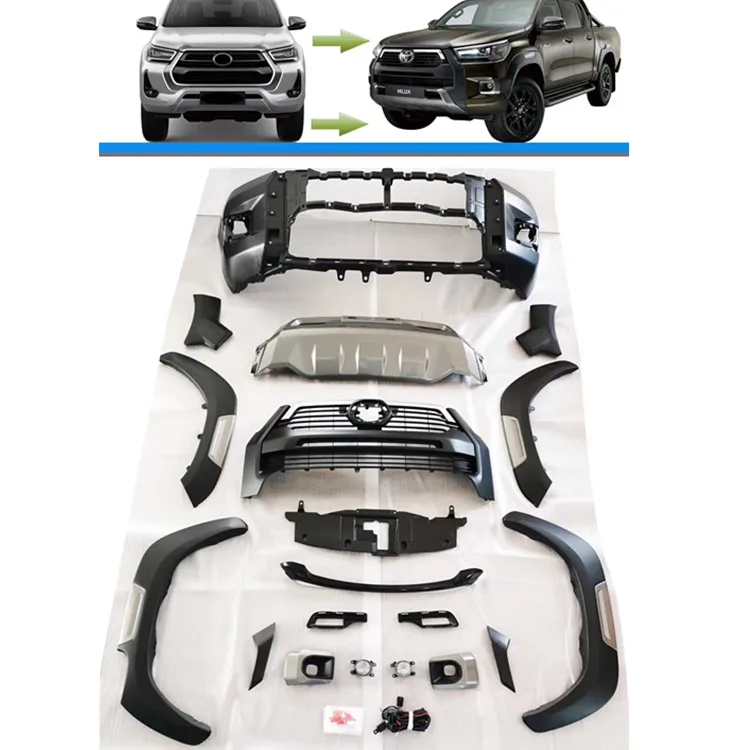 2021 Hilux Revo Upgrade To 2021rocco Style Complete Body Kits Shpping By Sea Body Kits Aliexpress