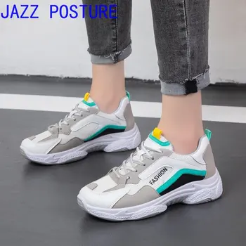

Women's Shoes Breathable Mesh Sneakers Thick Sole Sneakers Promoting Visual Growth Novelty Women's Running Shoes q579