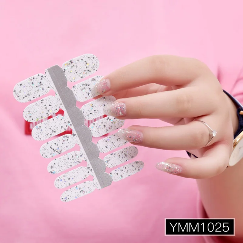25 Цветной маникюрный декор для ногтей DIY стикер s Блеск для ногтей Наклейки для декора - Цвет: 25