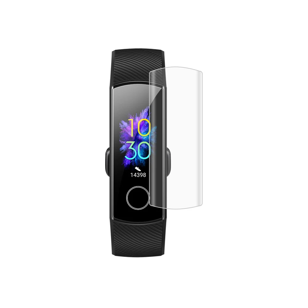 Clear Hydrogel Protective Film Screen Protectors Full Cover For Huawei Honor Band 5 4 sports Smart Watch Protective Film