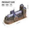 Piececool 3D Metal Puzzles Jigsaw, Notre Dame Cathedral Paris DIY Model Building Kits Toys for Adults Birthday Gifts 2